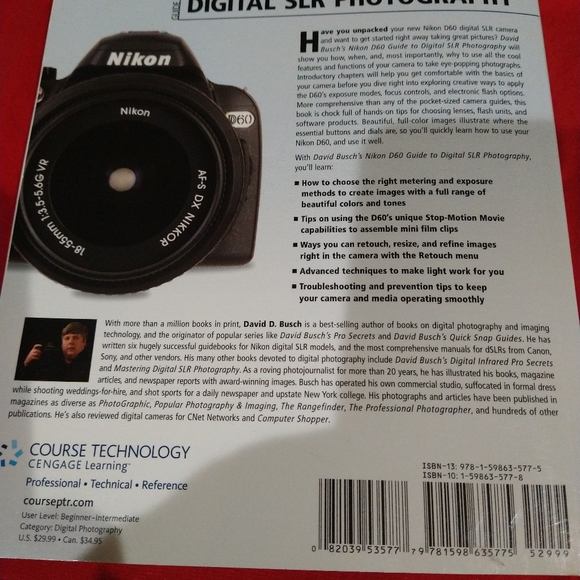 Nikon D60 Photography Book - Picture 2 of 2